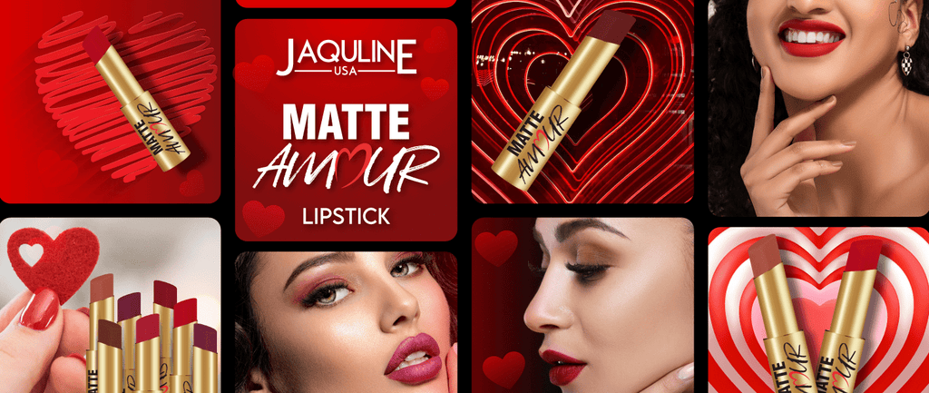 Fall in Love with Jaquline USA Love Special Matte Amour Lipstick
