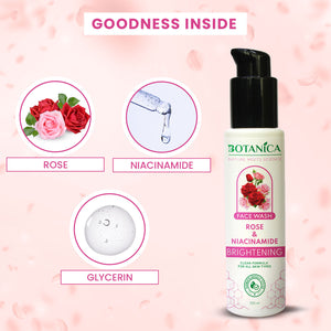Botanica Rose Niacinamide Face wash 100ml