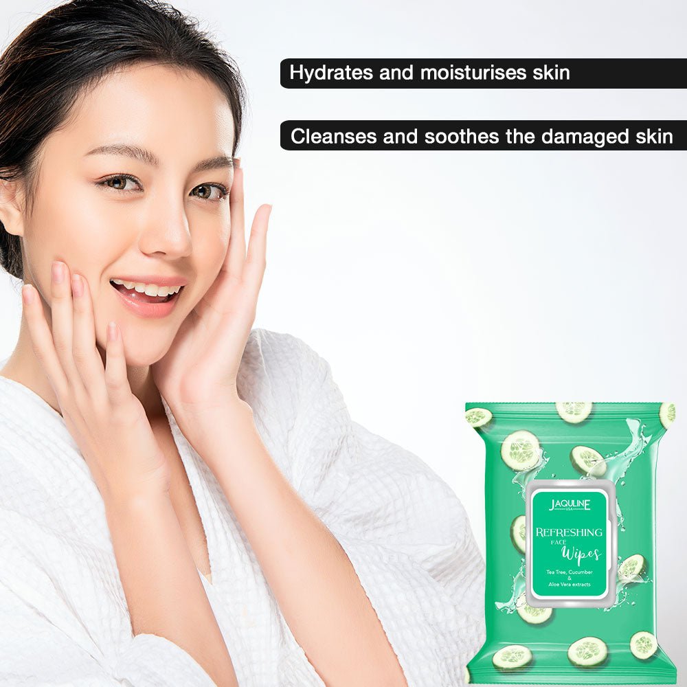 Buy Refreshing Face Wipes Online at Best Price Jaquline USA