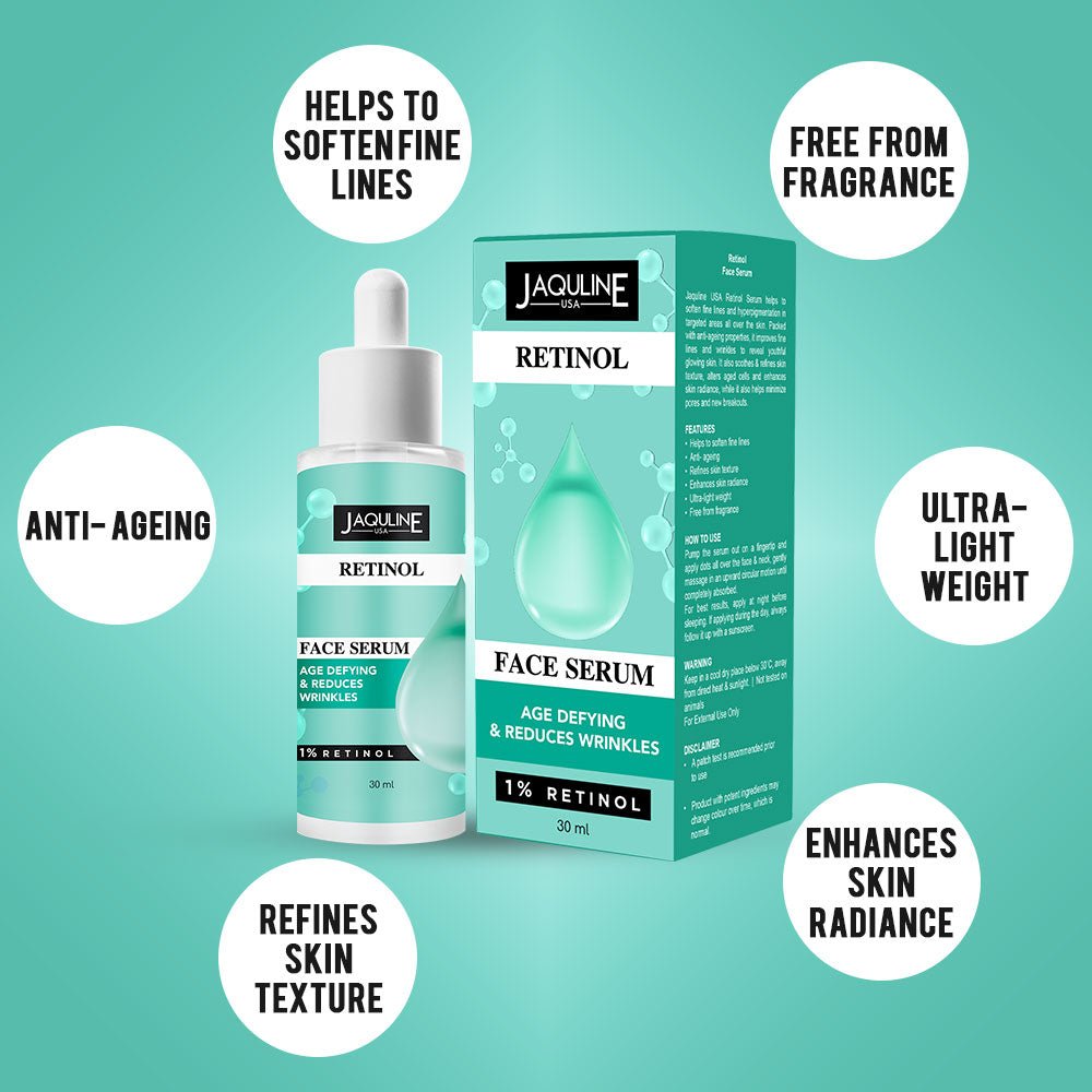 Buy Retinol Face Serum Online at Best Prices Jaquline USA