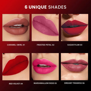 Jaquline USA Pout Perfect Lip Souffle Red Velvet 04 6ml
