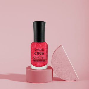 Jaquline USA One Stroke Premium Nail Enamel : Emperor Red J15