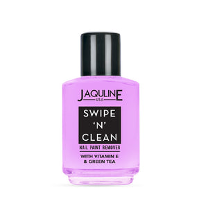 JAQULINE USA Nail Polish Remover 30 ml | With Vitamin E | Fast, Gentle & Nourishing Formula | Non-Drying | Suitable for Natural & Artificial Nails