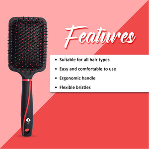 Jaquline USA Paddle Brush with Pin (PROEDIT)
