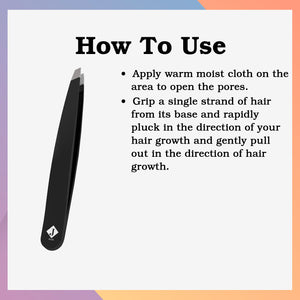 Jaquline USA Slant tip tweezers