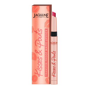 Jaquline USA Kisses & Pouts Matte Lipstick Candy Kiss 07 (1.4gm)