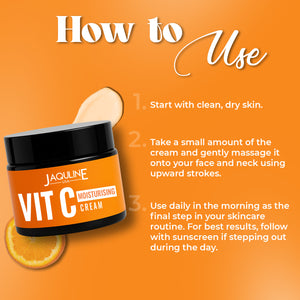 Jaquline USA 10% Vitamin C Moisturizing Cream 50g