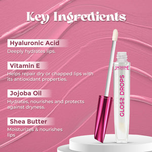 Jaquline USA Gloss Drops (3.5 ml) Crystal Clear 05