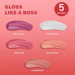 Jaquline USA Glossalicious Lip Gloss Rose Glo 3.5 ml