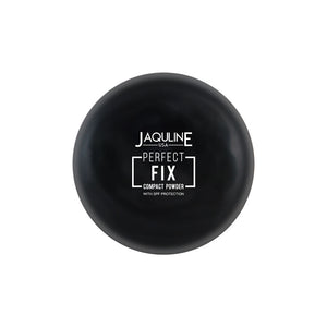 Jaquline USA Perfect Fix Long Wear Compact Powder with Silky Smooth Finish & Matte Effect - Beige02 (9g)