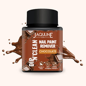 Jaquline USA Dip N' Clean Nail Polish Remover 80ml- Chocolate