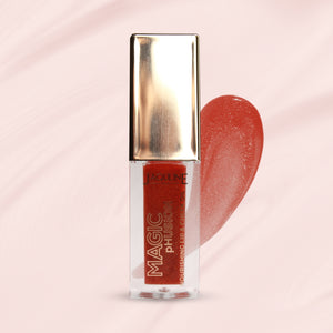 Jaquline USA Magic Phusion lip & Cheek oil, Long Lasting Nourishment Non-Sticky & glossy Heals & Moisturizes Lips Coral Cosmic - 5ml