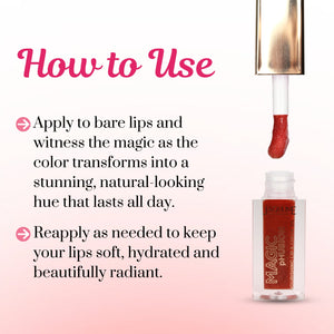 Jaquline USA pH magic Phusion lip & Cheek oil, Long Lasting Nourishment Non-Sticky & glossy Heals & Moisturizes Lips Coral Cosmic - 5ml