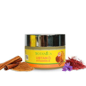 BOTANICA Ubtan & Vitamin-E Glow skin care kit | Facewash Scrub Mask Day Cream Night Cream | Hydrating Brightening Skin care Kit | Gift for Her and Him | Gift for Brother and Sister | Diwali Gift