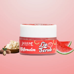 Jaquline USA Watermelon Lip Scrub |Provides Deep Hydration |Exfoliates Dead Skin |Plumping & Hydration| Repair & Restores Lips|15g