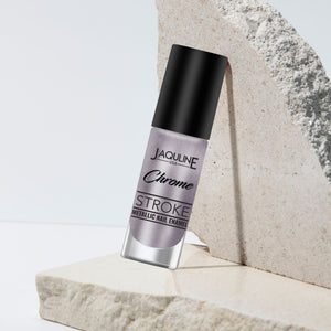 Jaquline USA Chrome Stroke Nail Polish| Intense Metallic Finish| Long Lasting| Intense Shine - Tech Purple 02