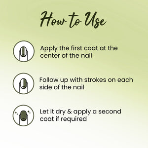 Jaquline USA Chrome Stroke Nail Polish| Intense Metallic Finish| Long Lasting| Intense Shine - Cyber Mint 04