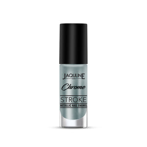 Jaquline USA Chrome Stroke Nail Polish| Intense Metallic Finish| Long Lasting| Intense Shine - Neo Aqua 06