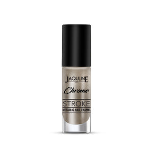 Jaquline USA Chrome Stroke Nail Polish| Intense Metallic Finish| Long Lasting| Intense Shine - Digital Sand 07