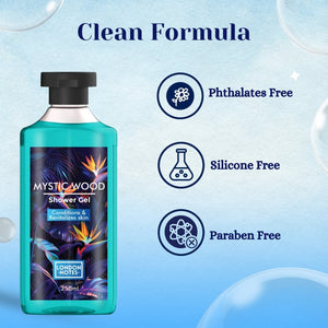 London Notes Shower Gel-250ml Mystic Wood