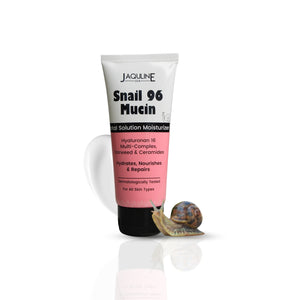 JAQULINE USA Snail Mucin Radiance & Hydration skin care kit | Face Cleanser, Power Serum & Moisturizer Set | Hydrating Face Care Kit | Barrier Repair & Glow Boost | Gift for Her & Him