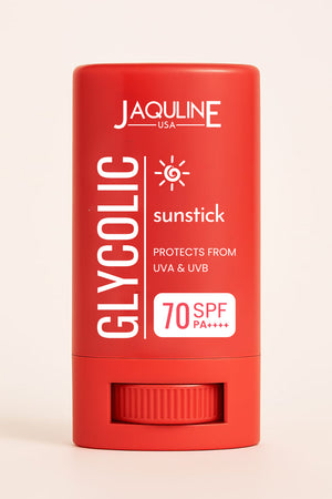 Jaquline USA GLYCOLIC & Sunstick  20G |SPF 50 & PA++++| with non-greasy