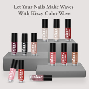 Jaquline USA Kizzy Color wave |Rich Pigmentation |Long-Lasting Wear| Smooth & glossy finish| Earthy Angle 01