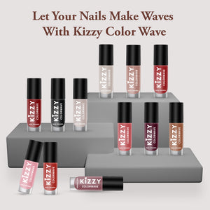 Jaquline USA Kizzy Color wave |Rich Pigmentation |Long-Lasting Wear| Smooth & glossy finish| Tinted Love 02