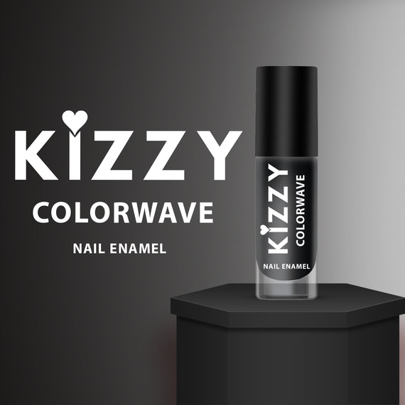 Jaquline USA Kizzy Color wave |Rich Pigmentation |Long-Lasting Wear| Smooth & glossy finish| Black Shadow 05