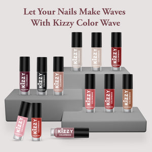 Jaquline USA Kizzy Color wave |Rich Pigmentation |Long-Lasting Wear| Smooth & glossy finish| Burnt Romance 06