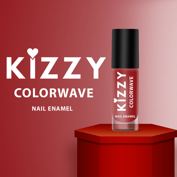 Jaquline USA Kizzy Color wave |Rich Pigmentation |Long-Lasting Wear| Smooth & glossy finish| Ruby Red 04