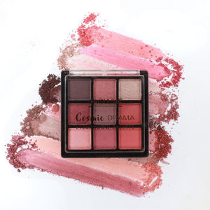 Jaquline USA Cosmic Drama Twilight Eyeshadow Palette 9 in 1, Matte & Shimmer Shades, Rich Smooth Texture, long lasting and Enriched with Sesame Oil (9.9gm)