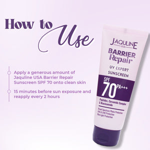 Jaquline USA Barrier Repair Sunscreen SPF 70 (50 g)
