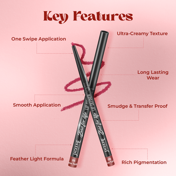 Jaquline USA Bae For Life Lip Definer 0.3g Pillow Talkin' 05