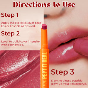 Jaquline USA Pept It Real Click Stick(2g) Pinked Out 03