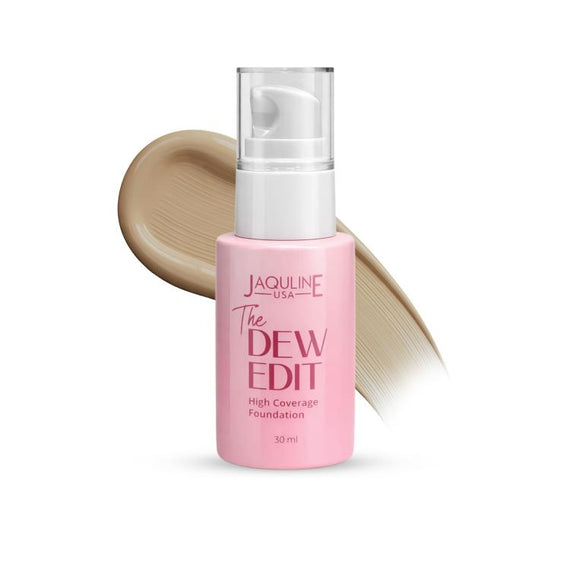 Jaquline USA The Dew Edit High Coverage Foundation (30 ml)- Sand 03