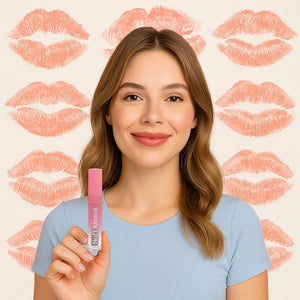 Jaquline USA Soft Kisses Liquid Lipstick long lasting, Matte Finish & Silky-Smooth Texture, Enriched with Hyaluronic Acid & Vitamin E, Blush Buzz 4.2 ml