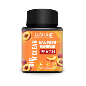 Jaquline USA Dip N' Clean NailPolish Remover 80ml- Peach