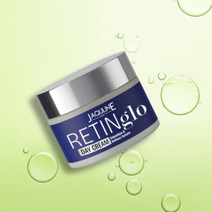 Jaquline USA Retin glo Day Cream Brightening Moisturizer with Glycolic Acid & Vitamin E (50 g)
