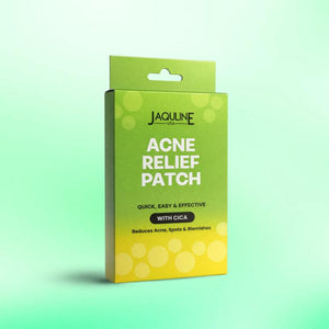 JAQULINE USA Acne Relief Patches with Cica | Hydrocolloid Pimple Patches | Soothing Spot Treatment | Absorbs Acne Secretion | For All Skin Types | 36 Patches