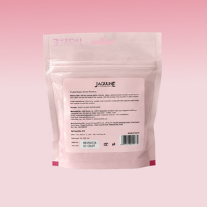 JAQULINE USA Makeup Sponge Rhombus Shape Foundation Blender Set Soft Latex Free Multi Use Beauty Sponges for Liquid Cream Powder Flawless Finish Reusable Pack of 8