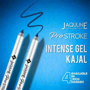 Jaquline USA Pro Stroke Intense Gel Kajal Classic Blue 1.2g|Smudge Proof |Long Lasting |Waterproof| Enriched with Vitamin E