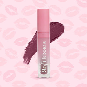 Jaquline USA Soft Kisses Liquid Lipstick long lasting, Matte Finish & Silky-Smooth Texture, Enriched with Hyaluronic Acid & Vitamin E, Fuchsia Frenzy 04, 4ml