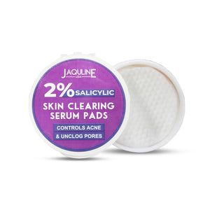 Jaquline USA 2% Salicylic Skin Clearing Serum Pads for Dark Spots & Pigmentation