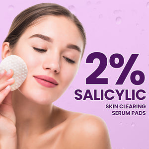 Jaquline USA 2% Salicylic Skin Clearing Serum Pads for Dark Spots & Pigmentation