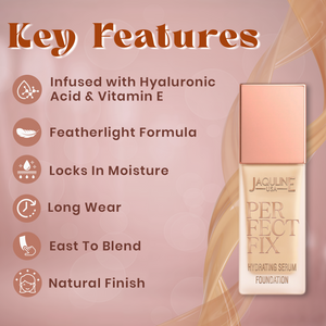 Jaquline USA Perfect Fix Ultra Hydrating Foundation 30ml Warm Sand 2