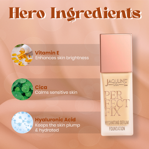 Jaquline USA Perfect Fix Ultra Hydrating Foundation 30ml Warm Sand 2