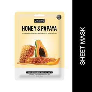 Jaquline USA Honey & Papaya Sheet Mask