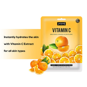 Vitamin-C Sheet Mask - JaqulineUSA