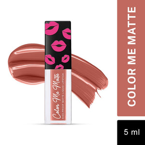 Color Me Matte Liquid Lipstick: Nude Rose - JaqulineUSA
